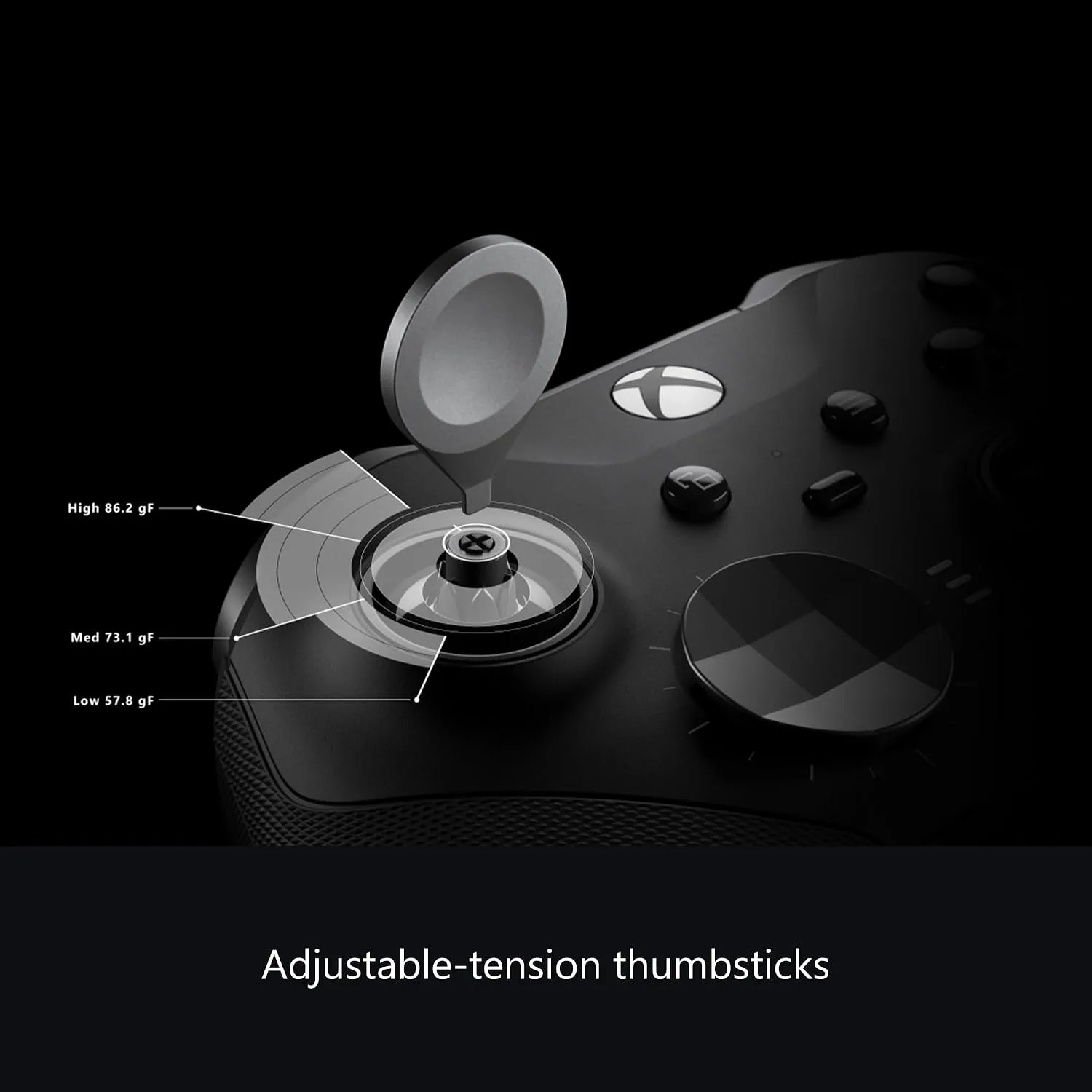 Xbox Wireless Gaming Controller | Elite Series 2 | Black