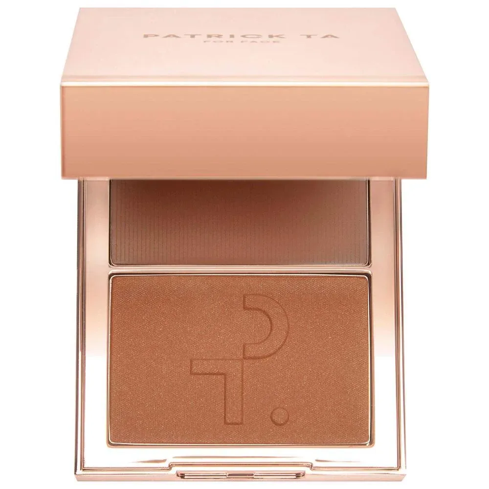 Major Sculpt Dúo de Contorno en Crème y Polvo Bronceador - She's Statuesque light with neutral to cool undertone - She's Bronzed medium with warm undertone