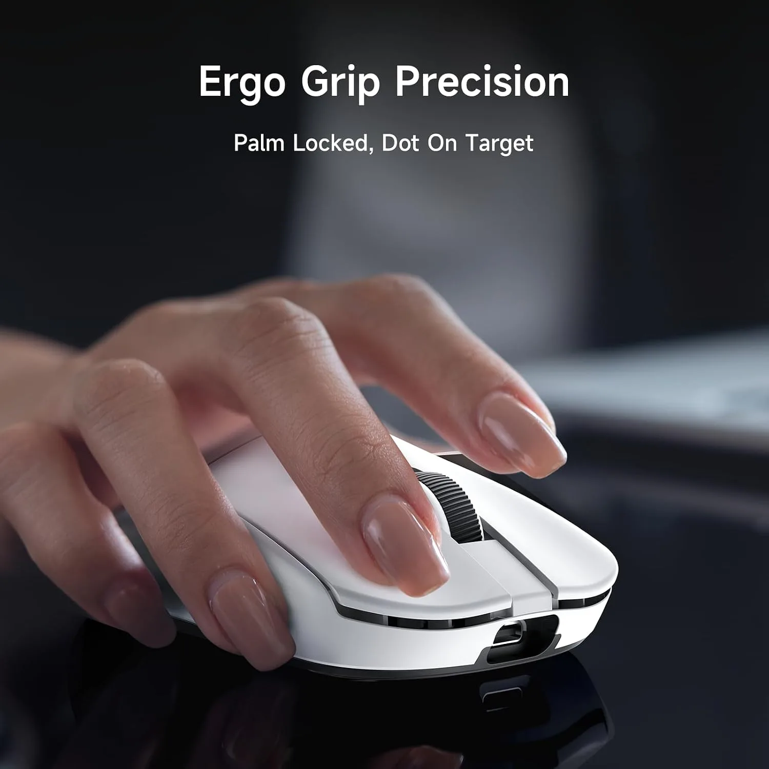 MCHOSE L7 Ultra+ Wireless Gaming Mouse, Ergonomic Mouse Lightweight 48g