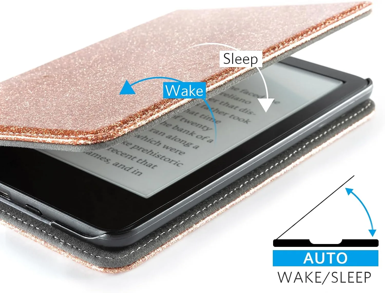 CoBak Case with Stand for for 6" Kindle (2024 & 2022, 11th Gen)