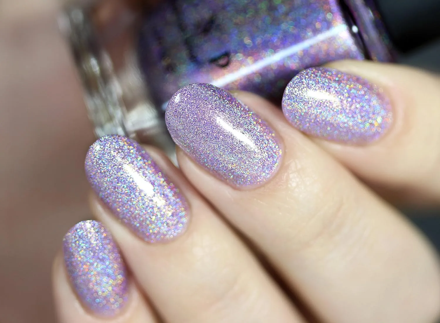 ILNP Celeste - Stunning Lilac Ultra Holographic Nail Polish