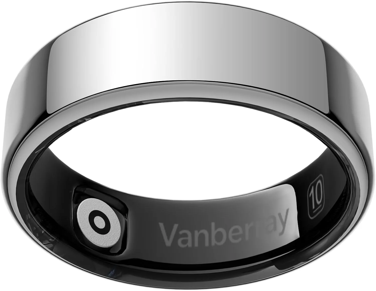 2026 Smart Ring For Women & Men, Sleep Health Fitness Tracker, Silver 10