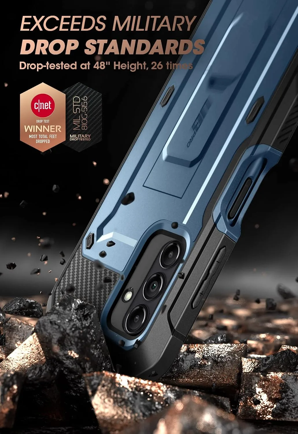 SUPCASE for Samsung Galaxy A14 5G Case with Screen Protector, Tilt