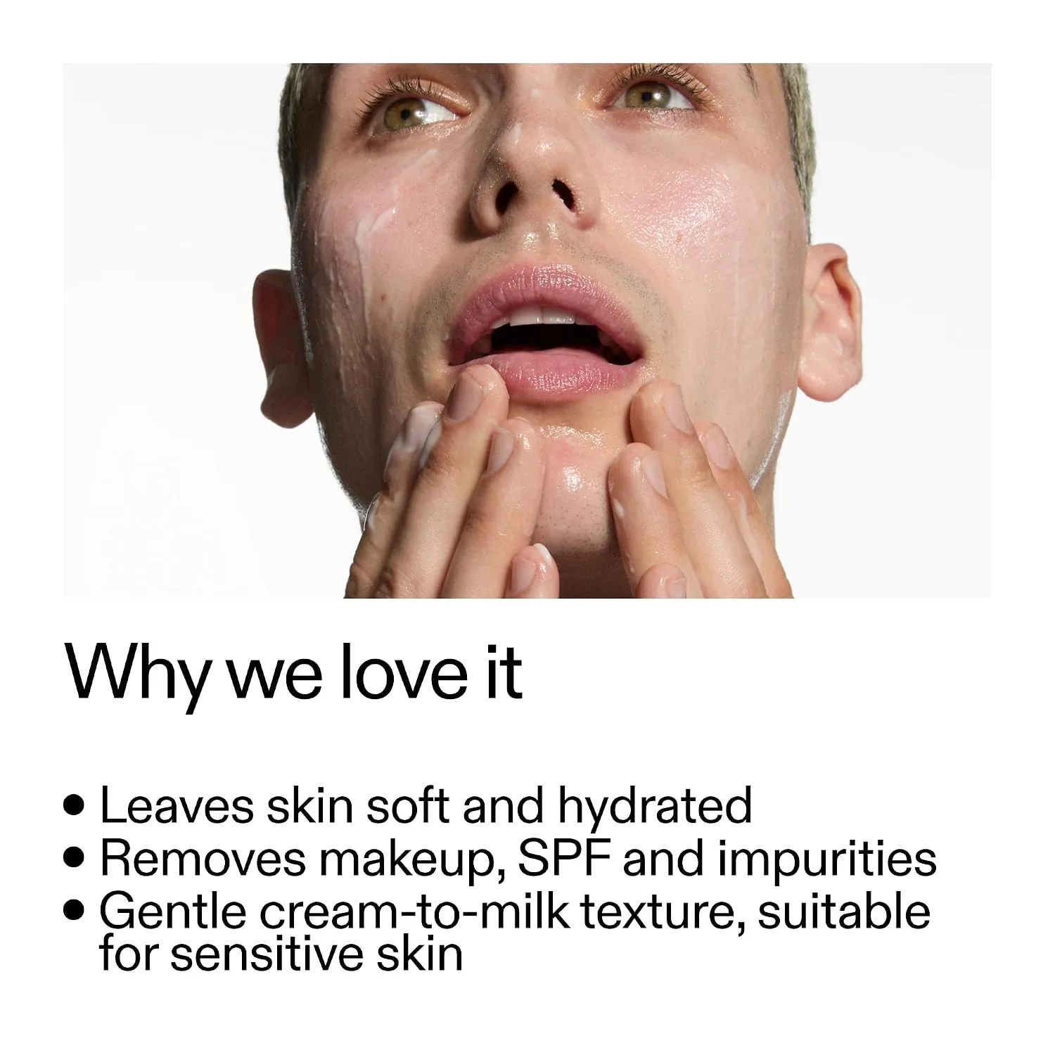 The INKEY List Hydrating Cream-to-Milk Cleanser 1.69 fl oz