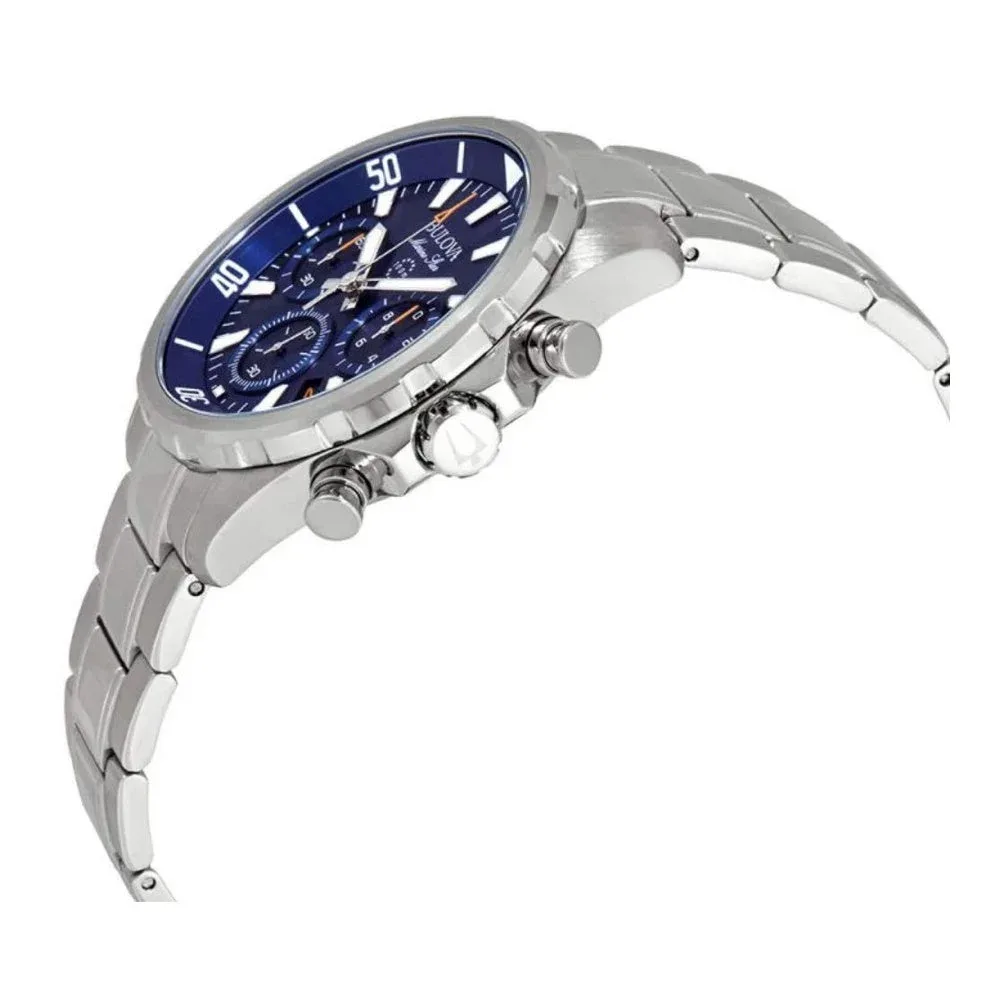 Bulova 96B256 Marine Star Cronógrafo - Esfera Azul 43mm