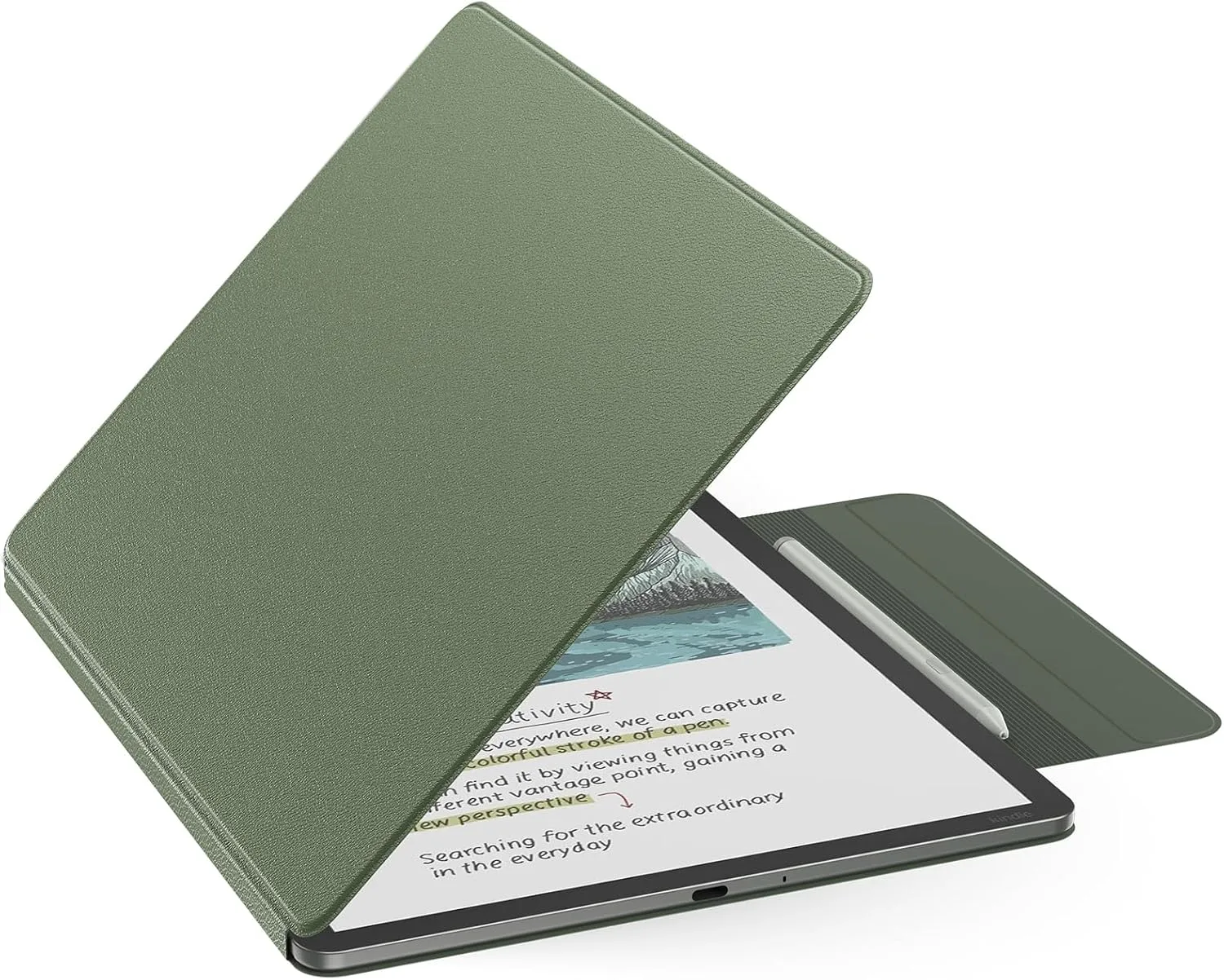 Funda magnética MoKo para Kindle Scribe 11" 3ra generación y Colorsoft 1ra generación Celadón