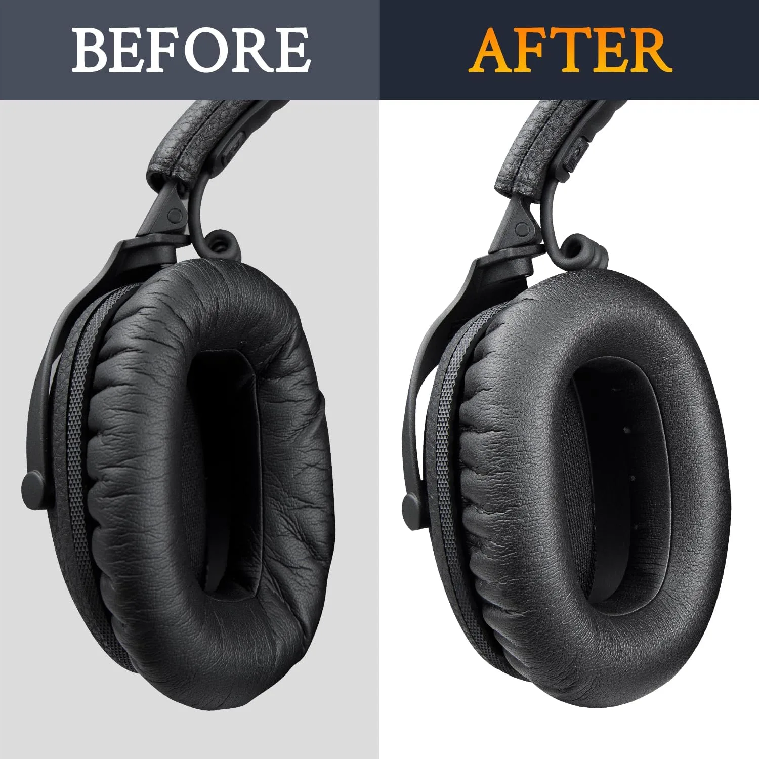 SOULWIT Earpads for Marshall Monitor III(3.0 Edition) - Black