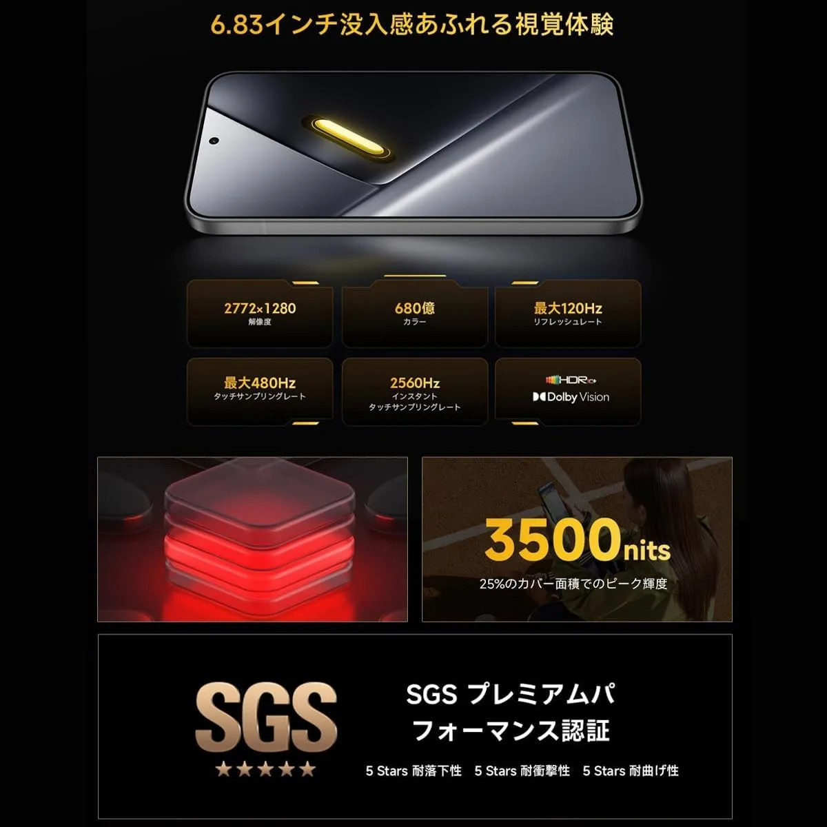 XIAOMI Poco X8 PRO MAX 5G Ai (Compatible with Tmobile Mint Tello & Global) (256GB + 12GB) 6.83" 50MP Gamers Phone NFC Dual sim Unlocked Model 2602BPC18G Liberado (Black)