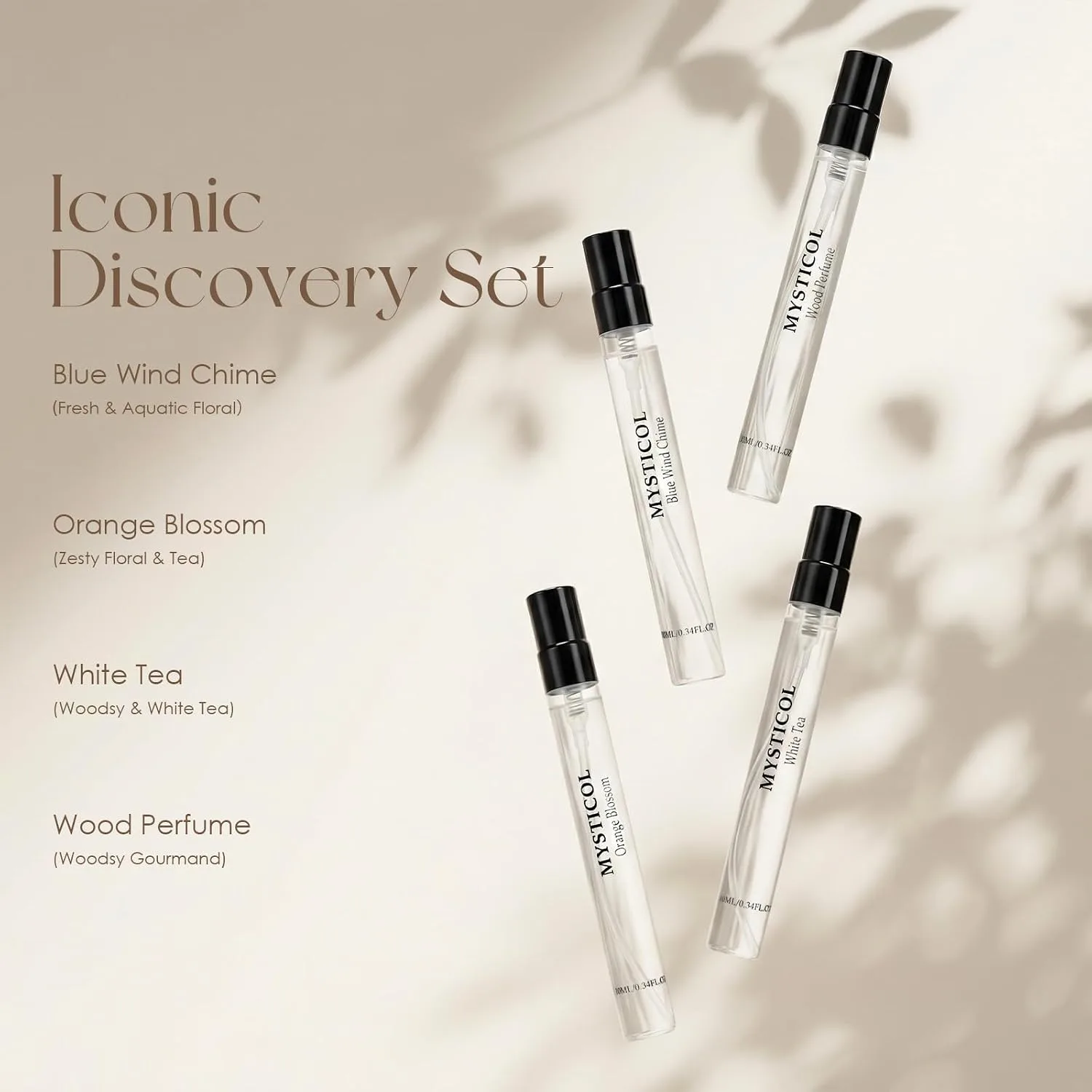 Women Perfume Discovery Set 4x10ml Multi Scent EDT Gift