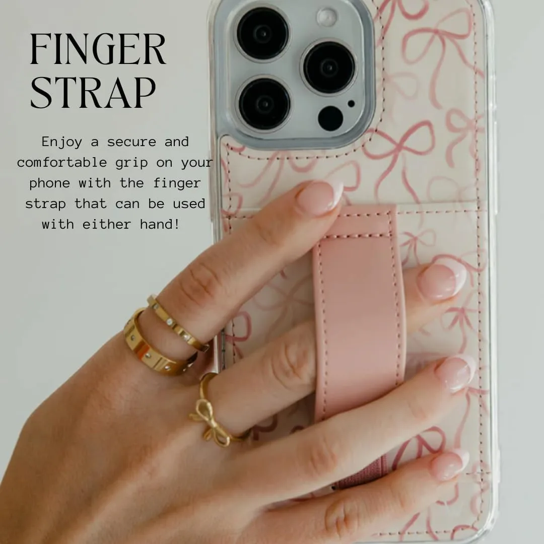 Walli Cases Wallet Phone Case for iPhone 13, Card Holder Kickstand