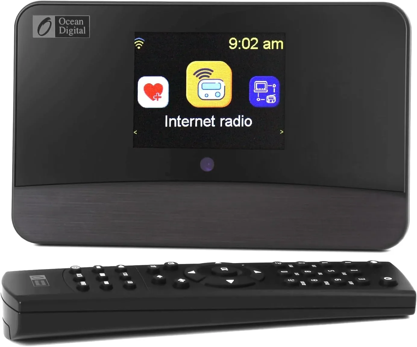 Radio Internet Ocean Digital WR-03M con Bluetooth, FM, Wi-Fi y salida óptica