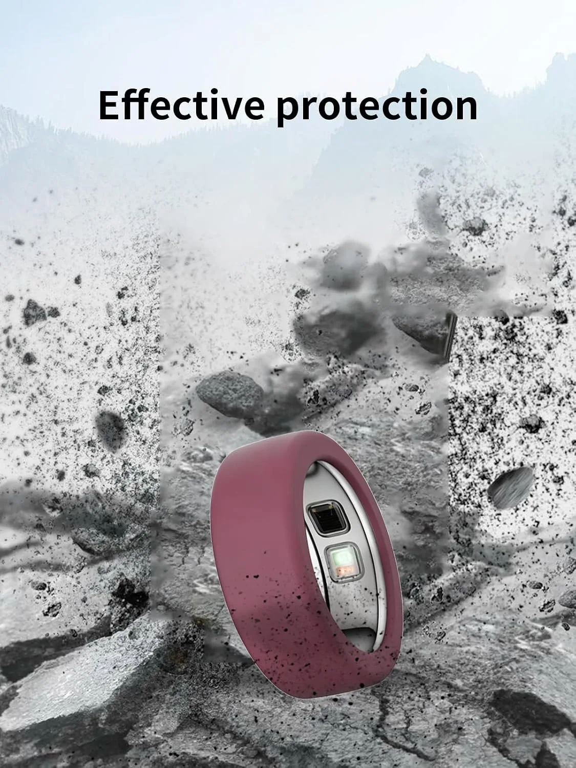 for OURA Ring5 Silicone Ring Protector Case.(Size:6~9)