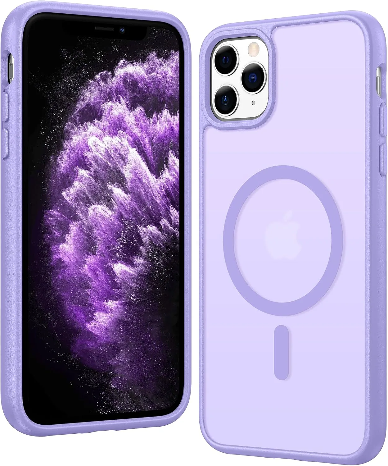 Carcasa Fntcase para iPhone 11 Pro Max Mate Slim compatible con Magsafe