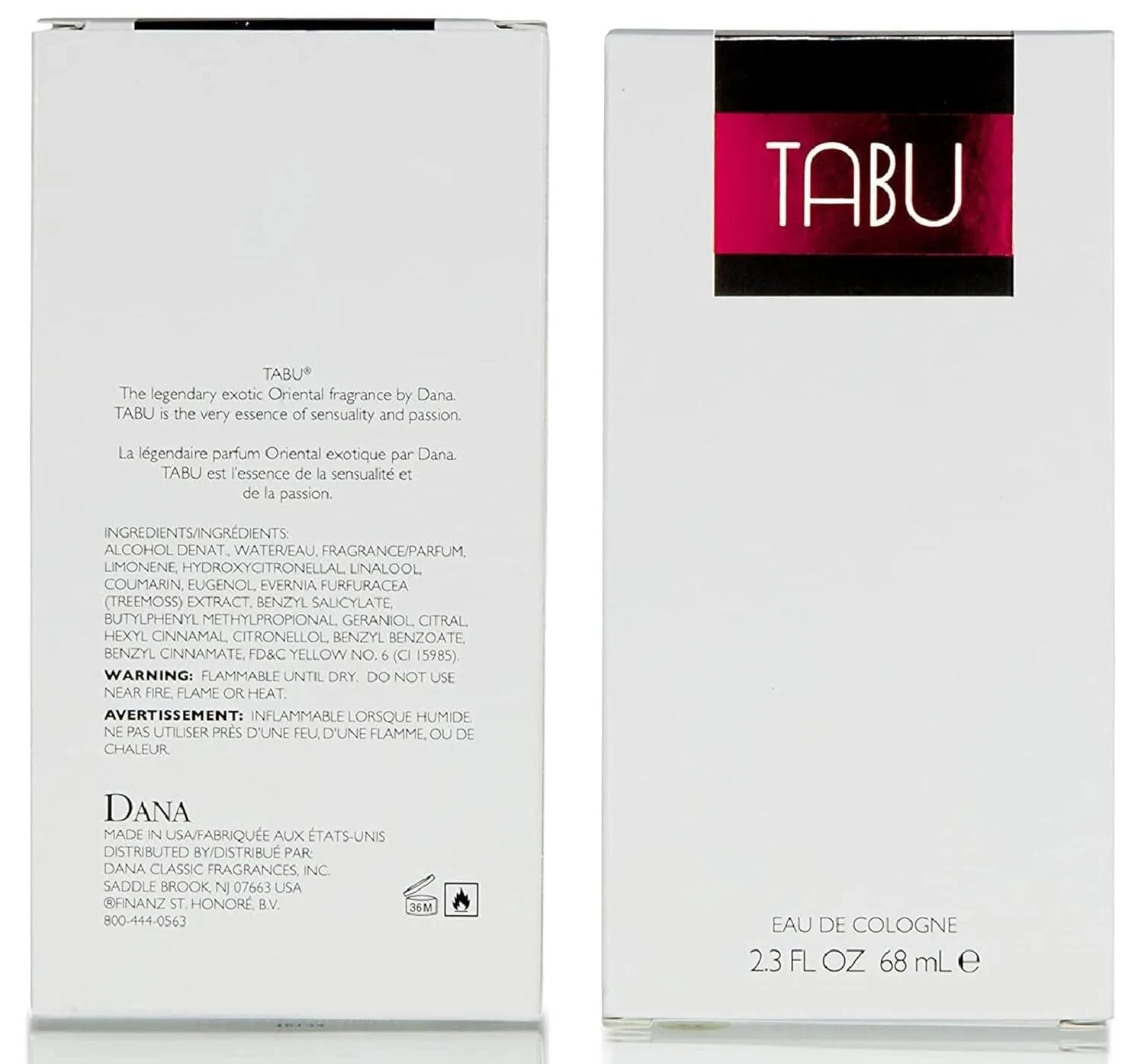 TABU by Dana - Cologne Spray 70 ml for Women