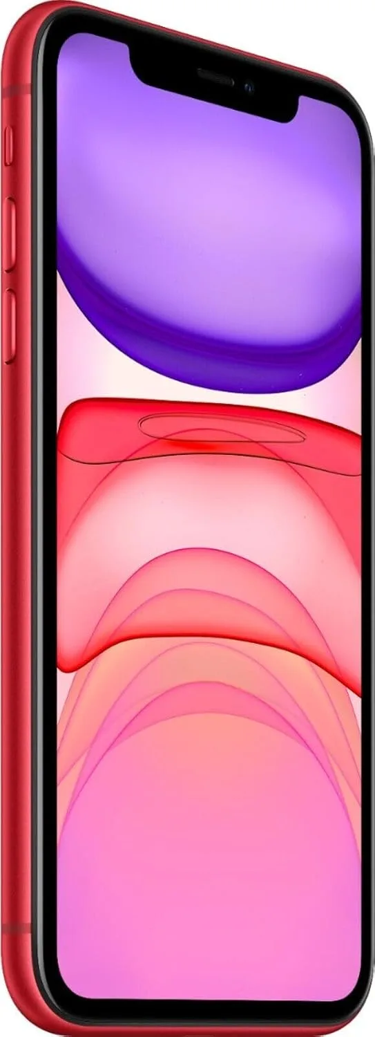 Apple iPhone 11, 64GB, PRODUCT RED - Unlocked (Renewed)