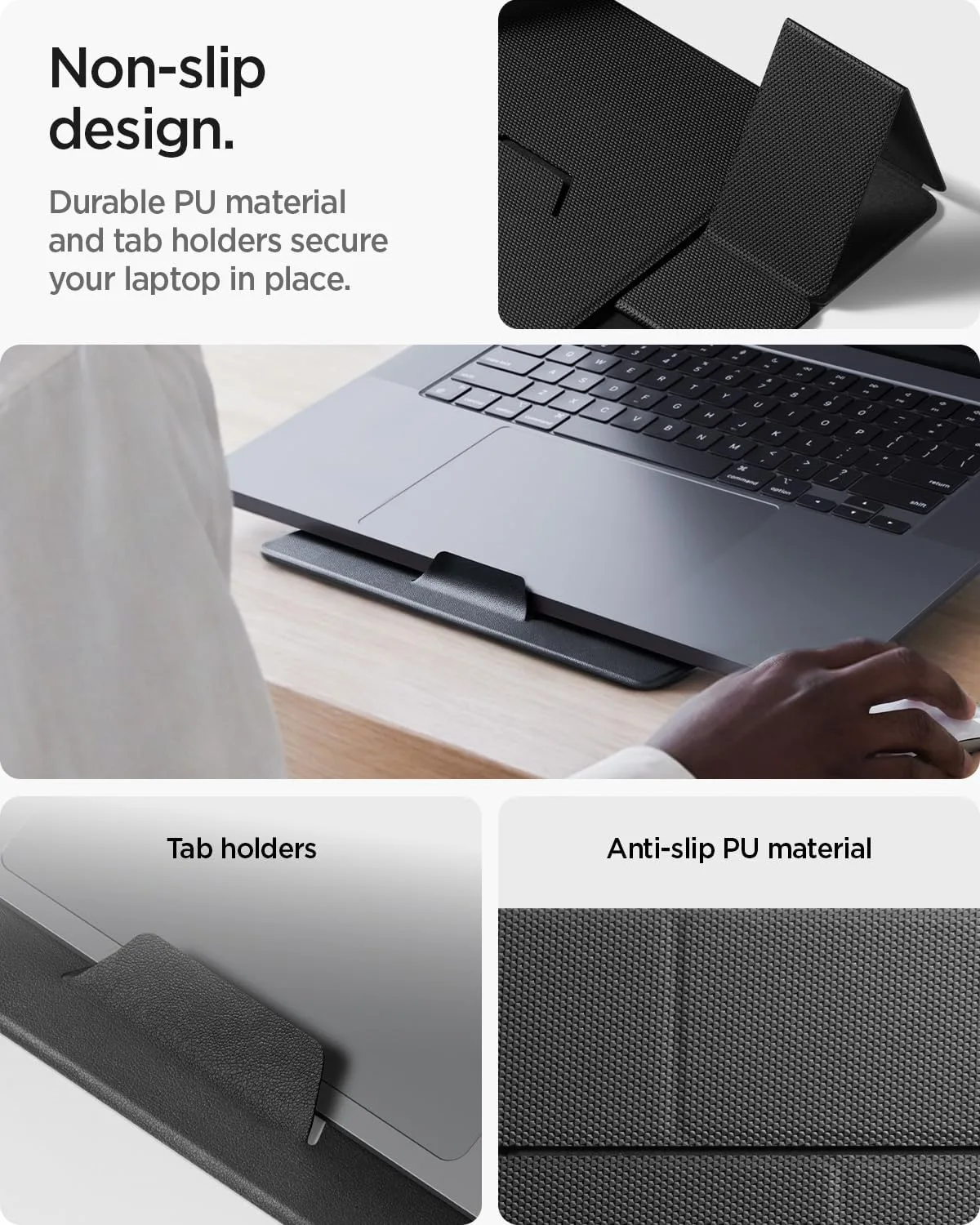 Spigen Slim Fold Portable Laptop Stand Foldable