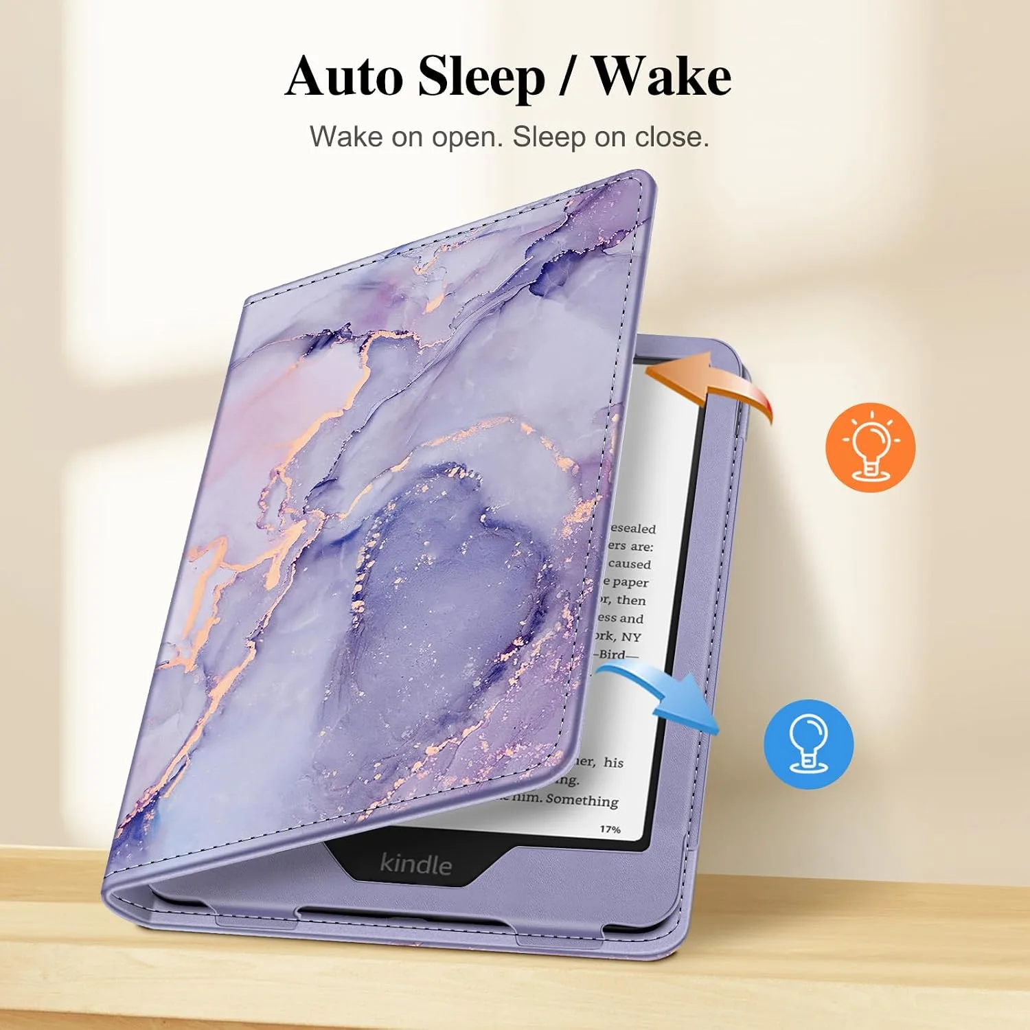 Fintie Folio Case for Kindle Paperwhite 12th/11th Gen & Kindle Colorsoft
