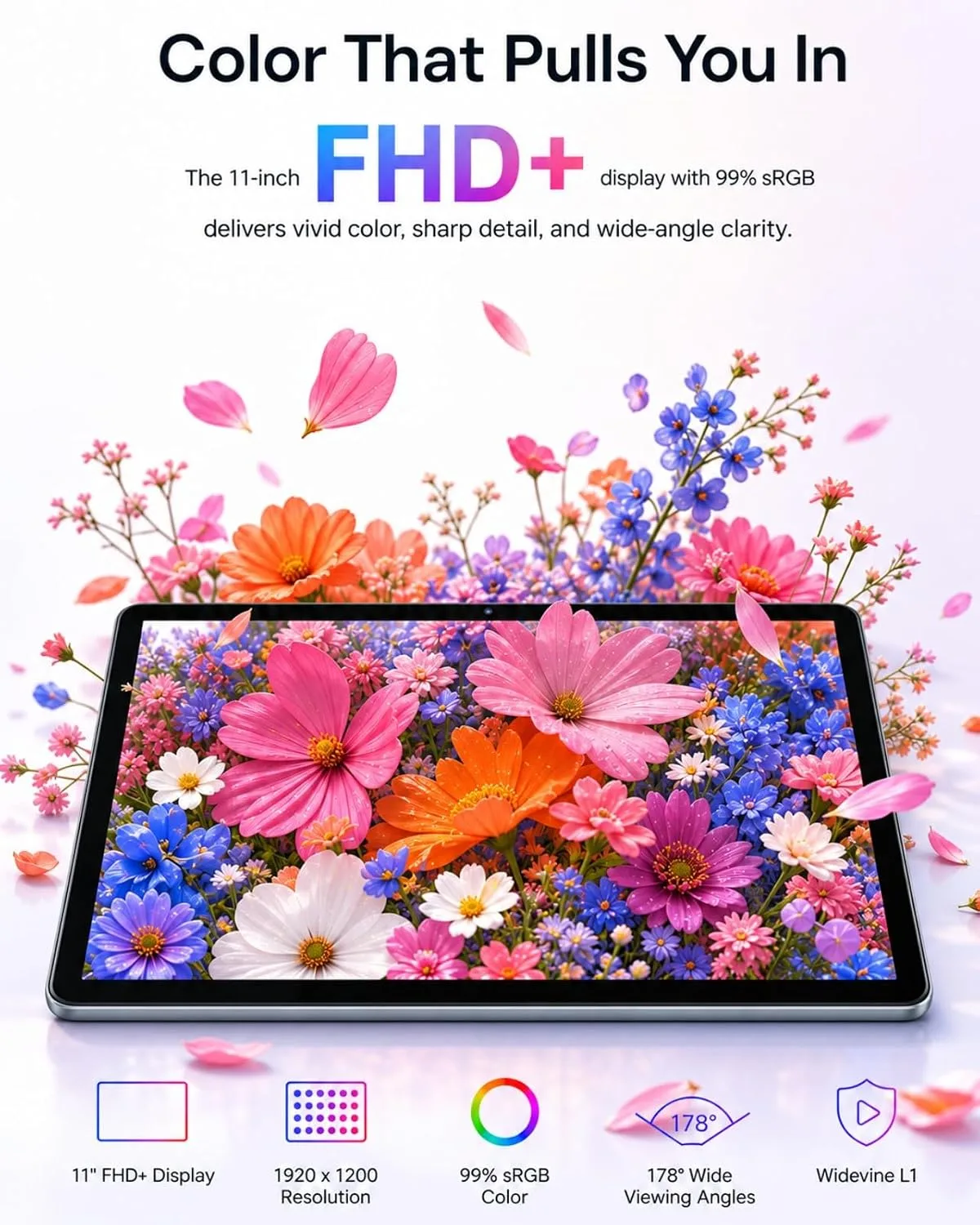 Upgrade 11 inch Android 16 Tablet with Keyboard, Gemini Ai, 24GB+128GB+2TB