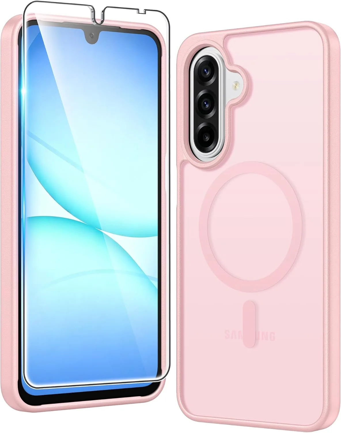 FNTCASE for Galaxy A17-5G Phone Case Samsung Galaxy A16 Clear Phonecase
