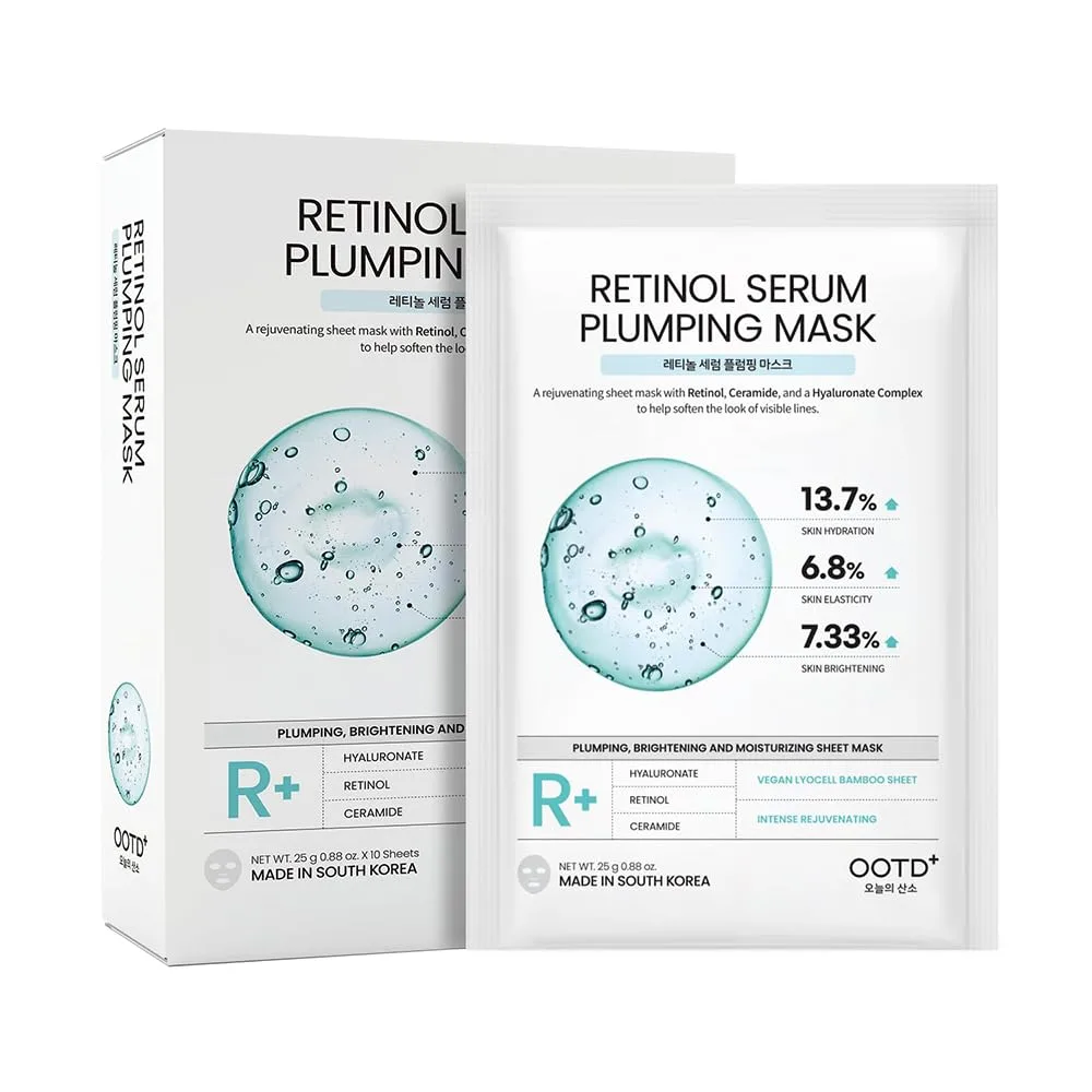 #OOTD Sheet Masks Hydrating 30-Pack | korean face Sheet Mask Combo