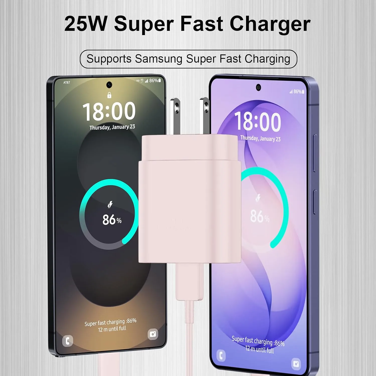 Super Fast Samsung Charger Type C 25W USB C Android Phone Charger Block