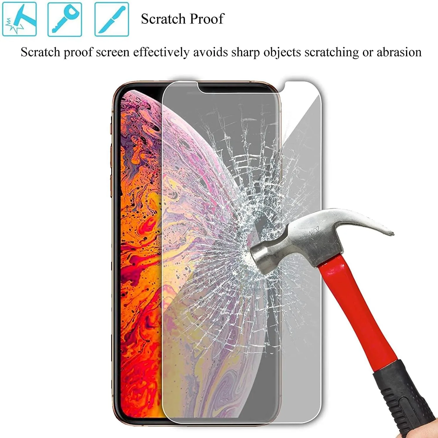 Ailun 2 Pack Privacy Screen Protector for iPhone 11 Pro Max/Xs Max