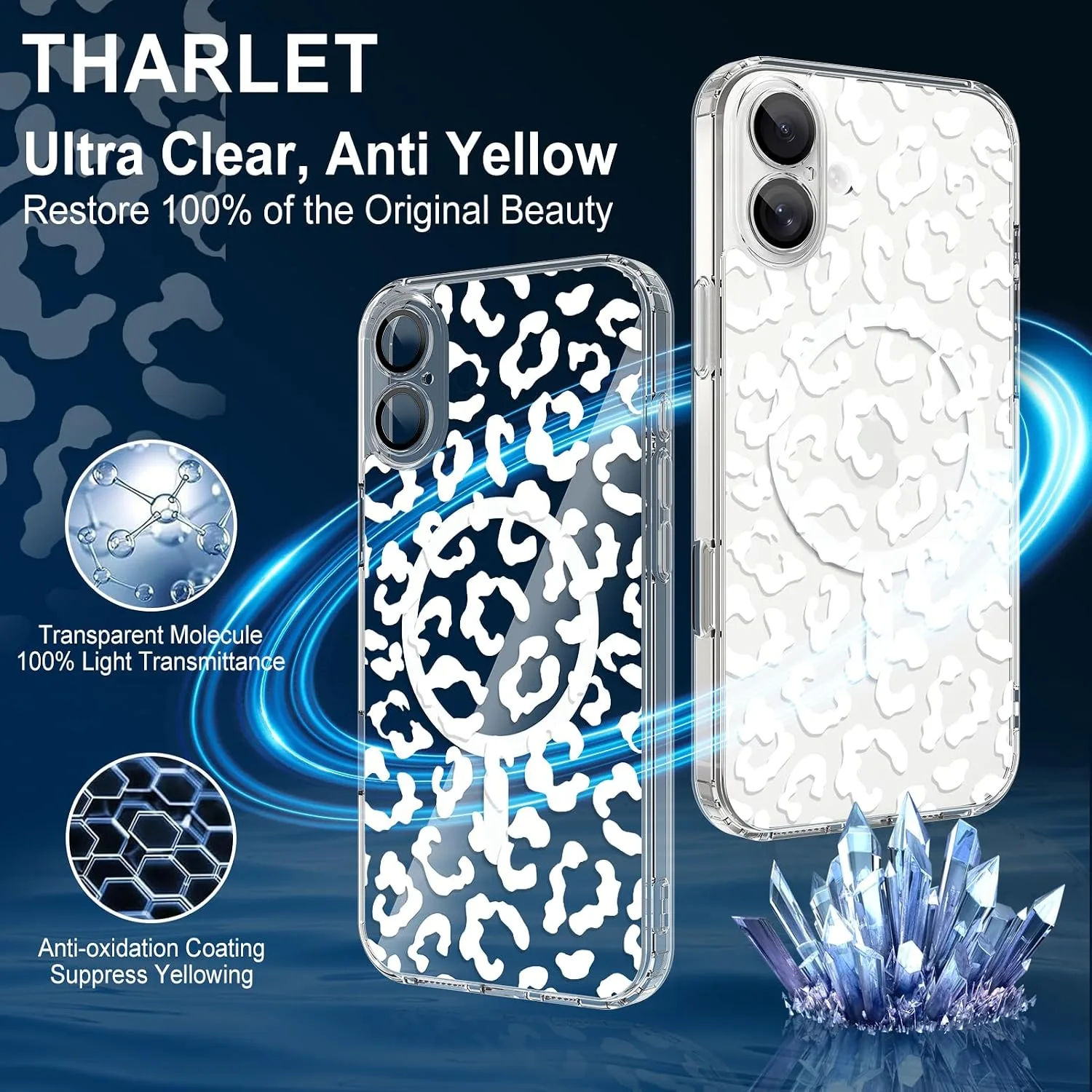 tharlet Magnetic for iPhone 16 Case, Compatible with MagSafe