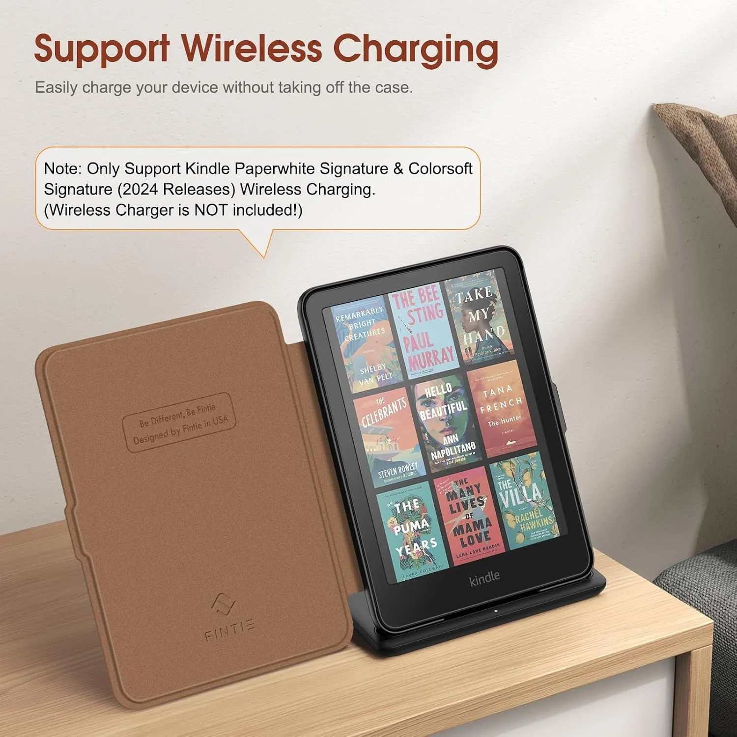 Fintie Slim Case for 7" Kindle Paperwhite 12th Gen 2024 & Kindle Colorsoft
