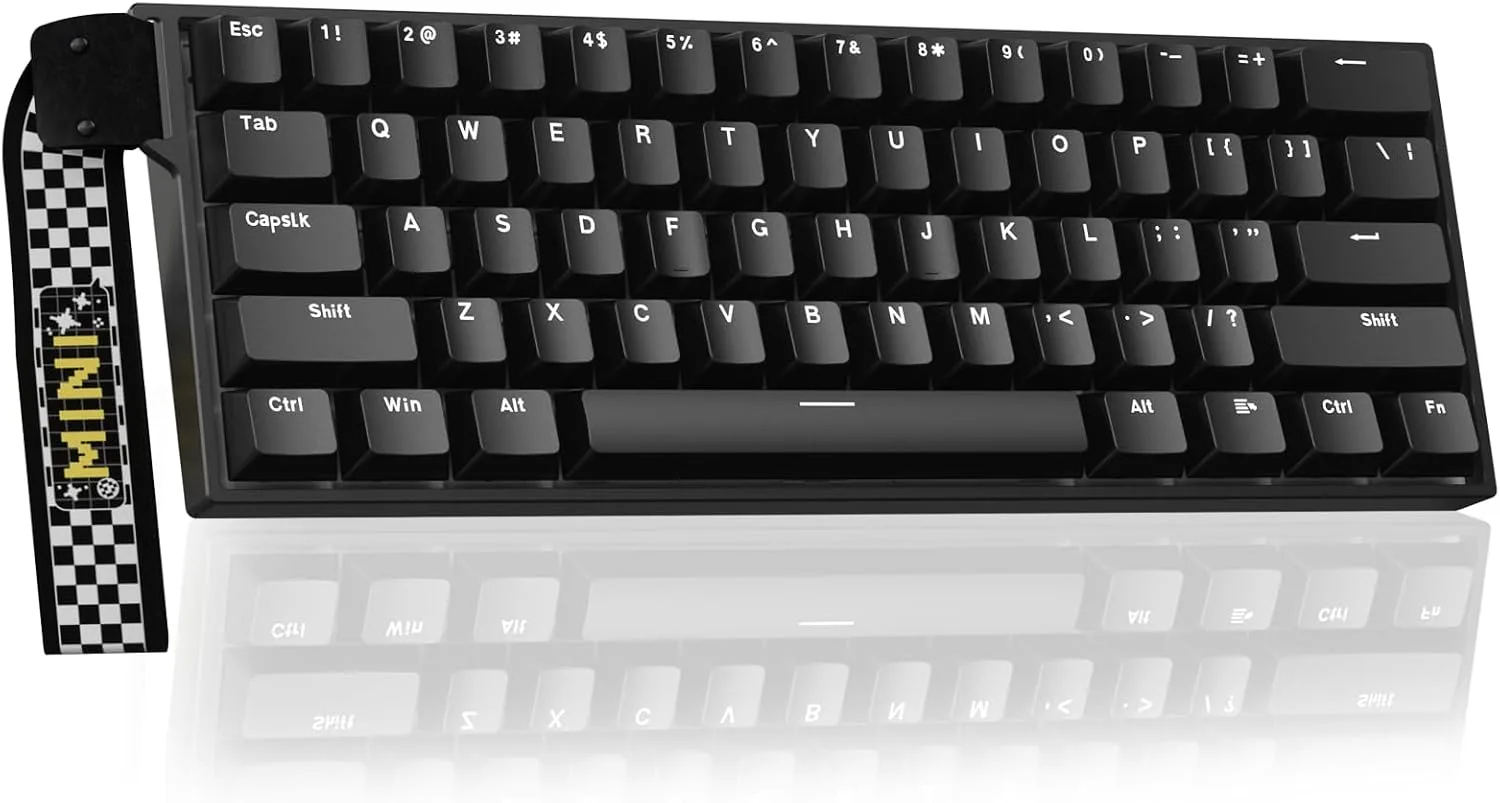 Teclado Gamer Corbobo Aula MINI60 HE Wireless 60% Negro