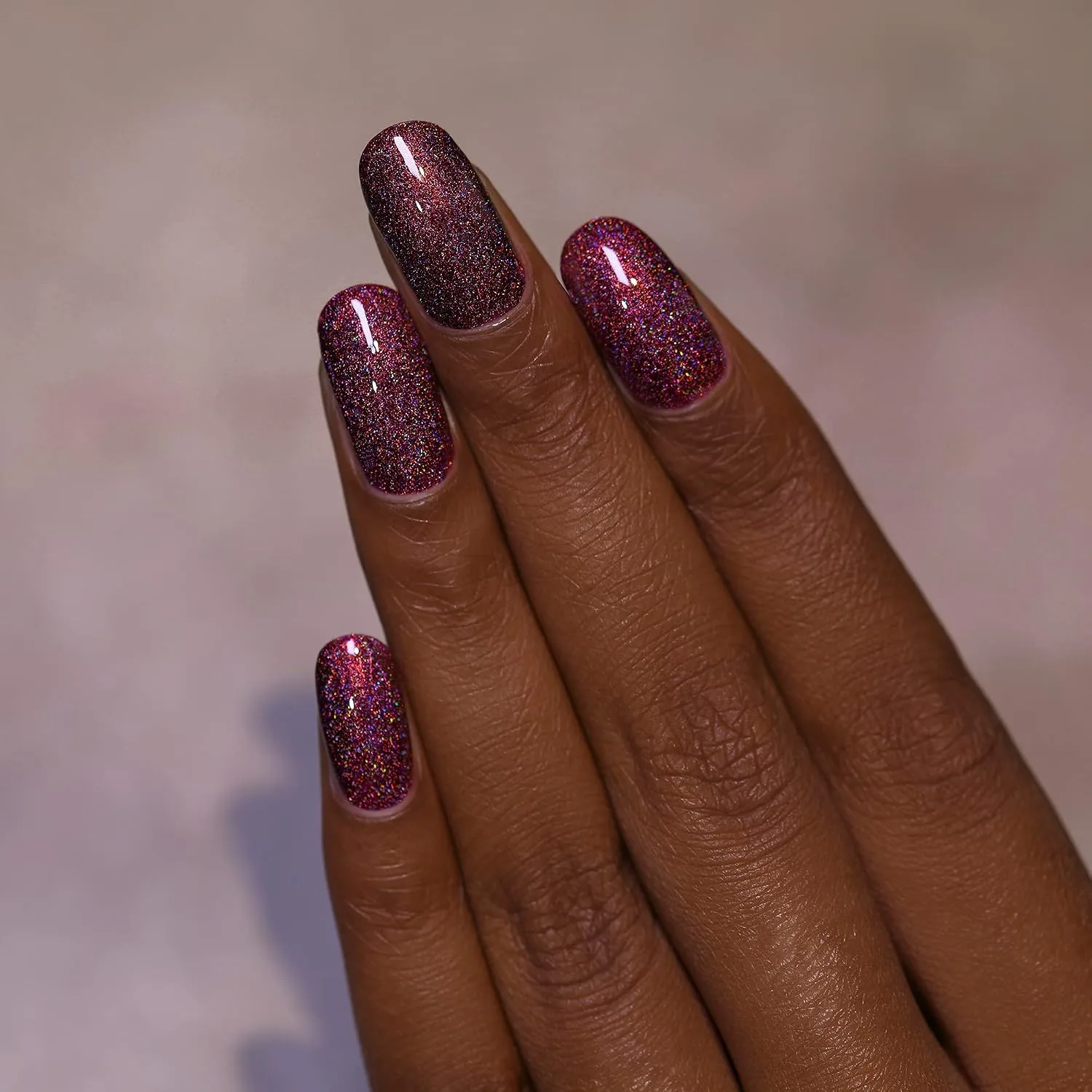 ILNP Broadway - Saturated Wine-Red Ultra Holo Nail Polish
