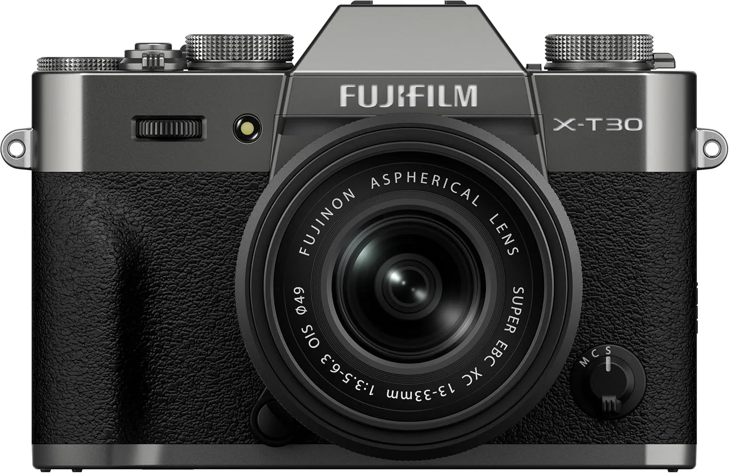 FUJIFILM X-T30 III Camera with 13-33mm Lens Charcoal Silver & Filter Bundle