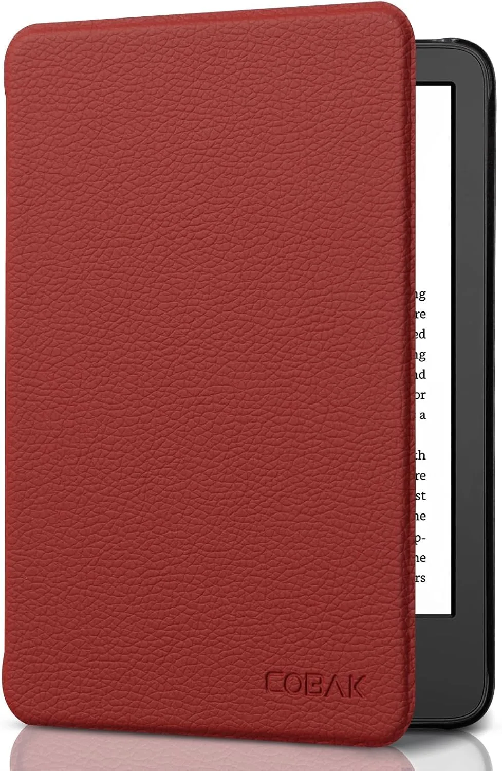 CoBak Case for All New 6 Inch E-Reader 2024 and 2022 (11 Generation) - PU Leather Smart Cover, Auto Sleep and Wake, Premium Protective Case for Kindle, Boox, Kobo