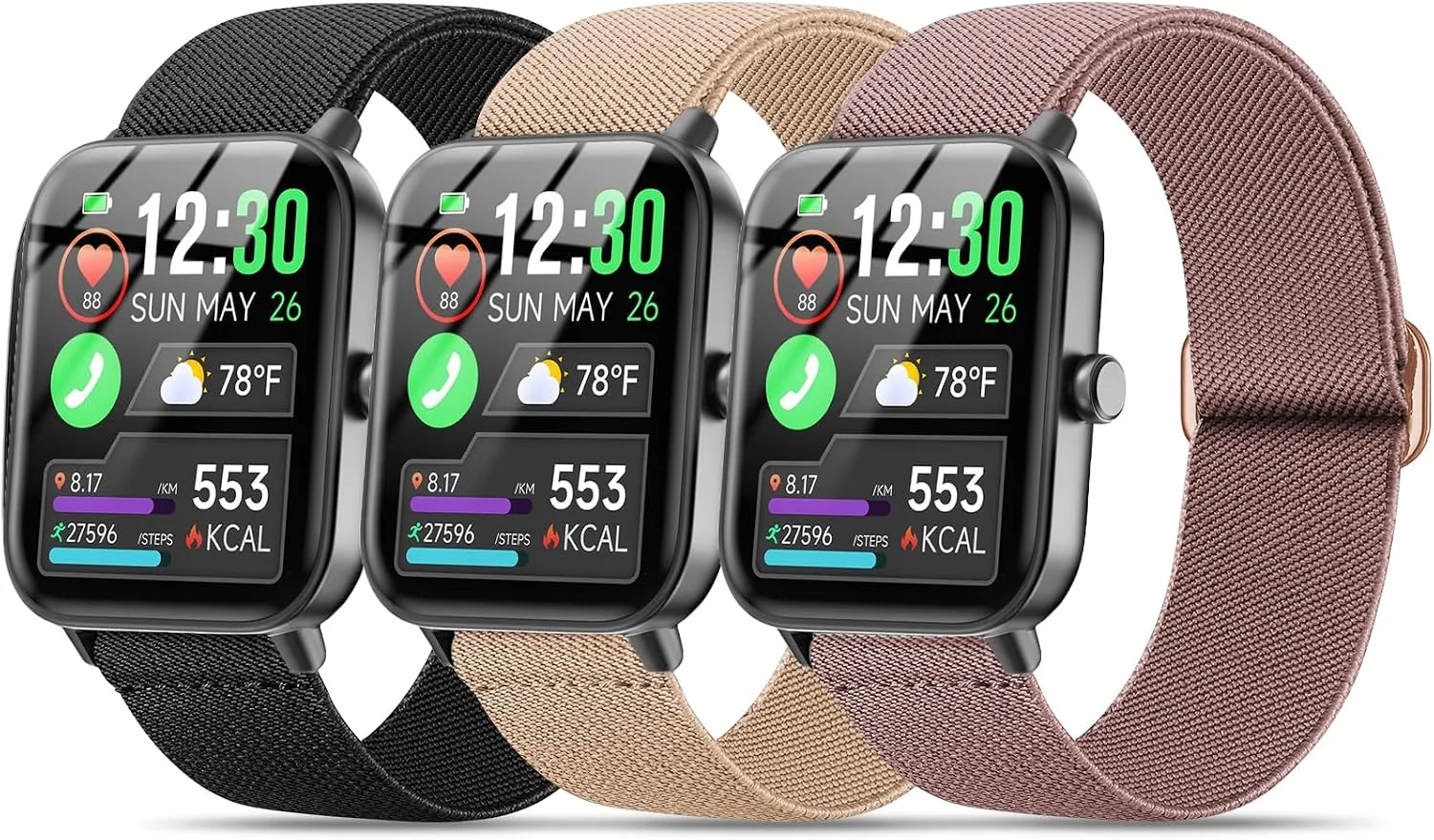 Watch Bands for GloryFit T80/T70/T60/T50/P99/P98 Smartwatch