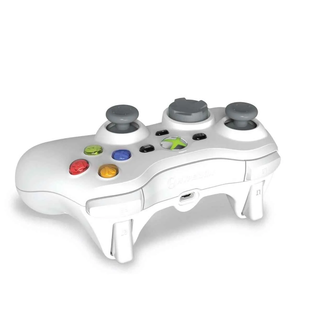 Hyperkin Xenon Wired Controller for XBOX One/Series X|S & Windows 10|11 PC, Plug and Play Gaming Gamepad with 3.5MM Audio Jack, Impulse Triggers, Officially licensed - White