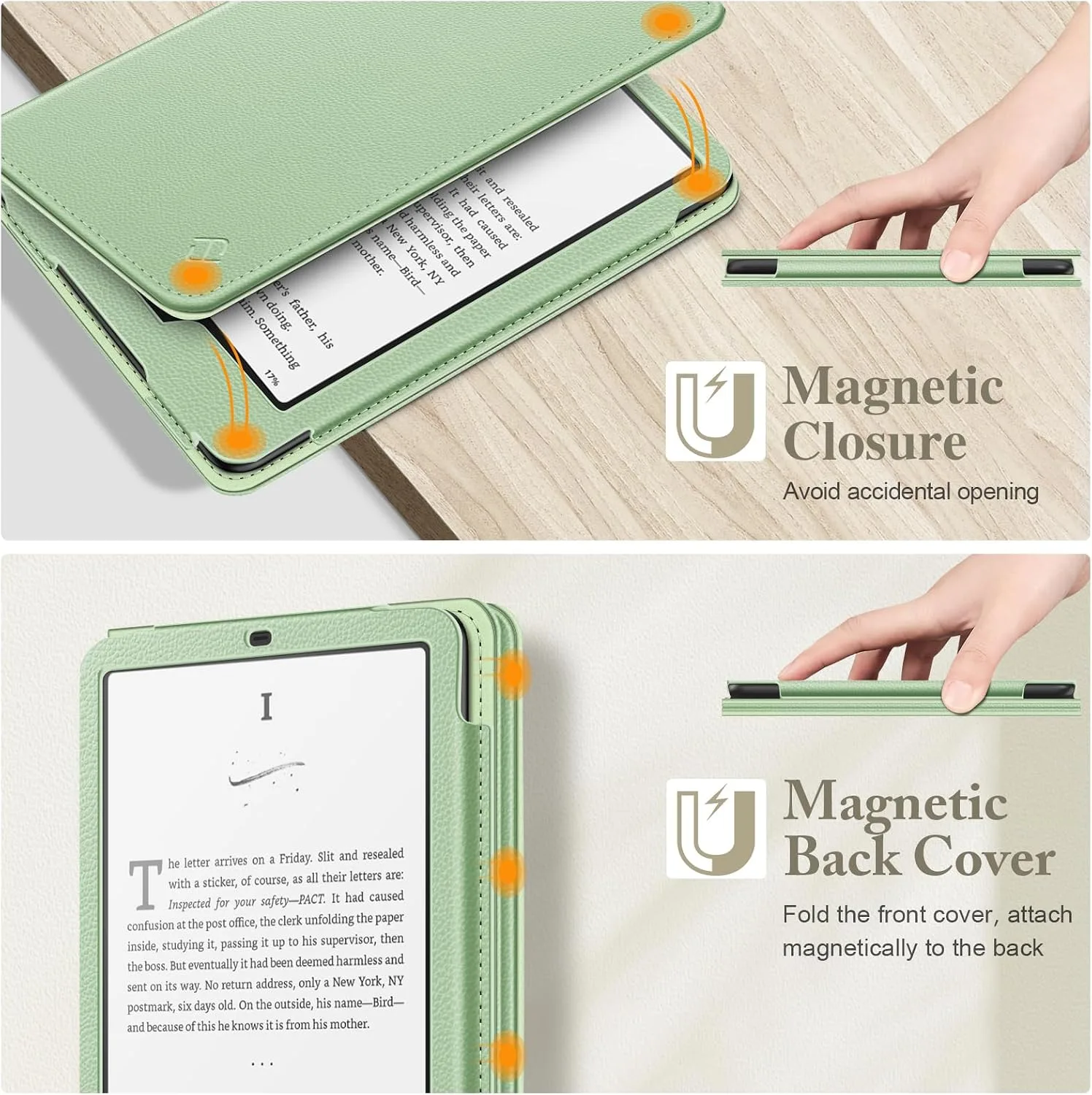 Fintie Case for 7"/6.8" Kindle Paperwhite 12th/11th Gen & Kindle Colorsoft