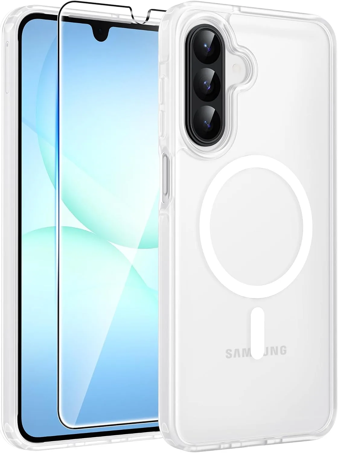 FNTCASE for Galaxy A17/A16 5G Phone Case, Fit for Magsafe, Screen Protector