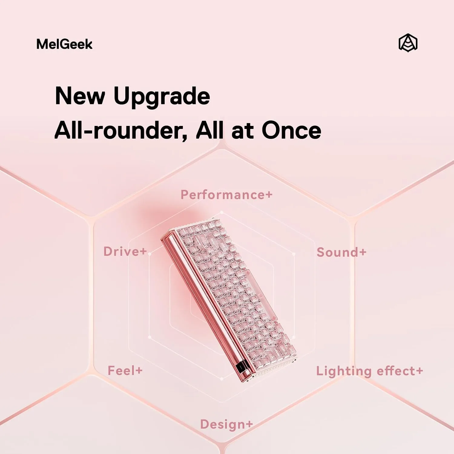 MelGeek MADE84 Ultra+ Wired Hall Effect Magnetic Gaming Keyboard