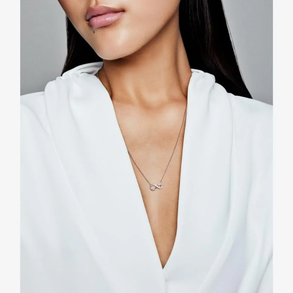 PANDORA Sparkling Infinity Collier Necklace, 19.7"