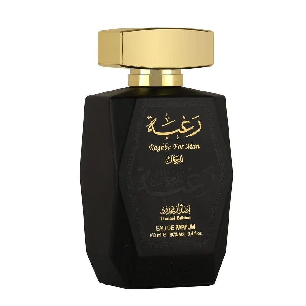 Set de Fragancias Lattafa Raghba for Men Eau de Parfum 3.4 oz + Desodorante 1.7 oz