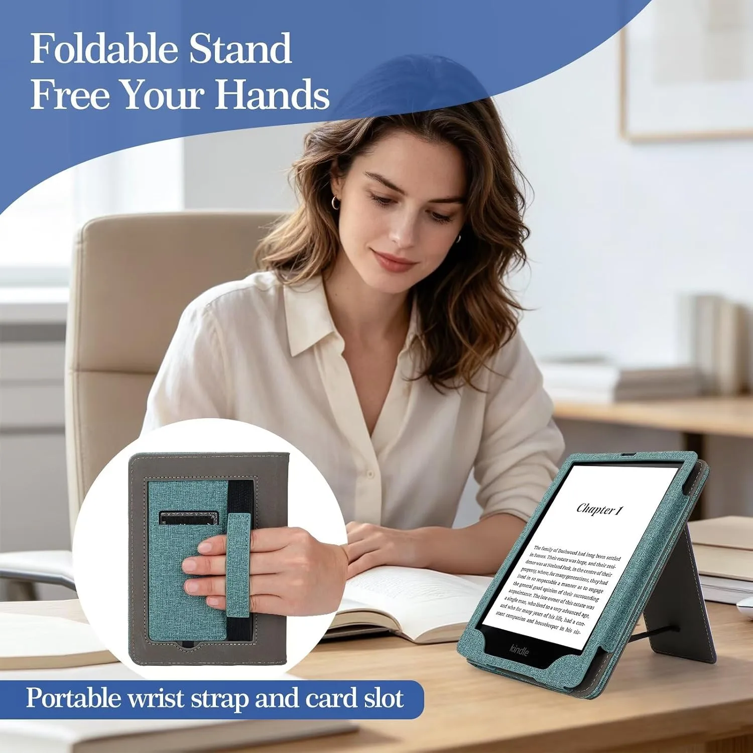 Case for 7"/6.8" Kindle Paperwhite 12/11th Generation 2024 2021