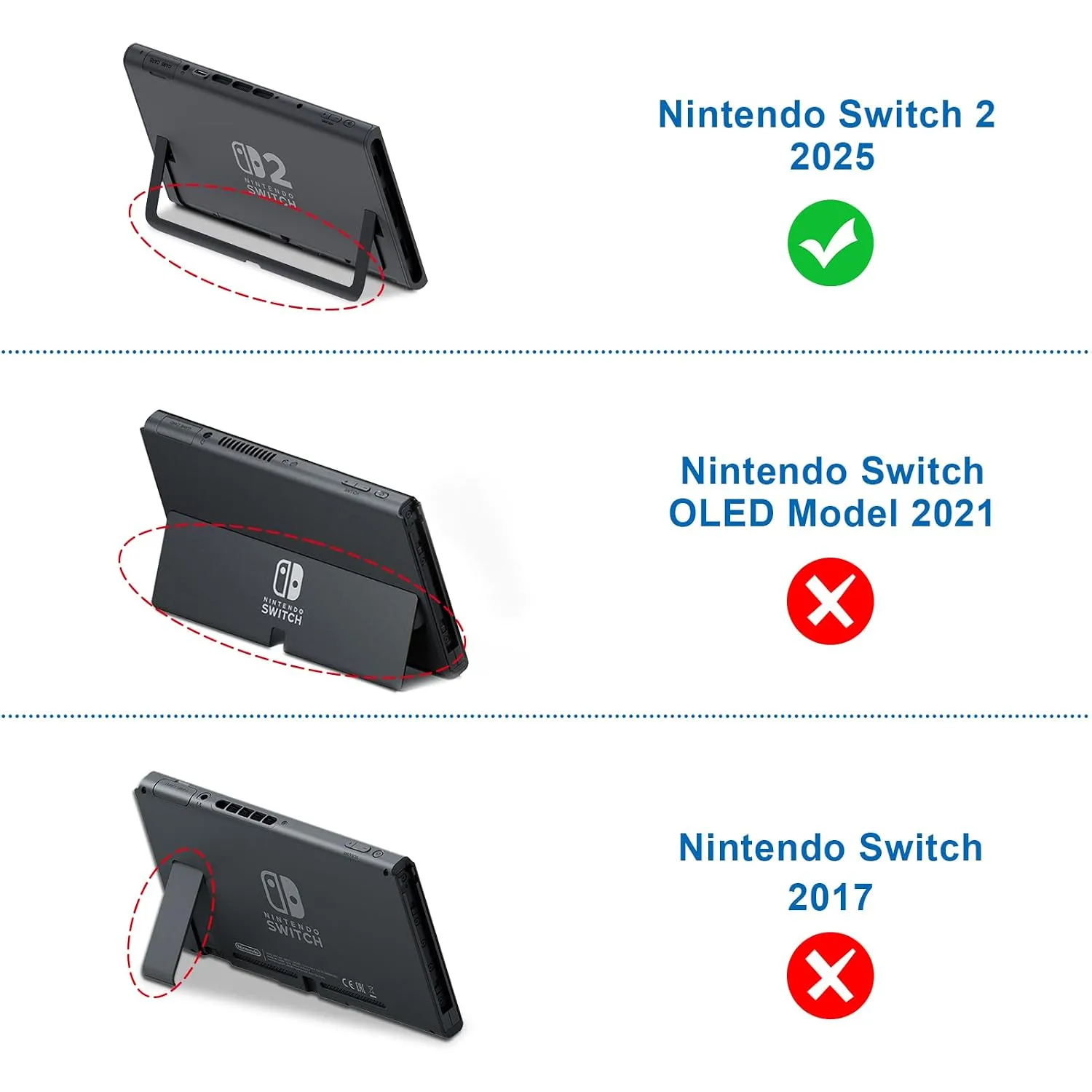 FINTIE Shockproof Carrying Case for Nintendo Switch 2 (2025)
