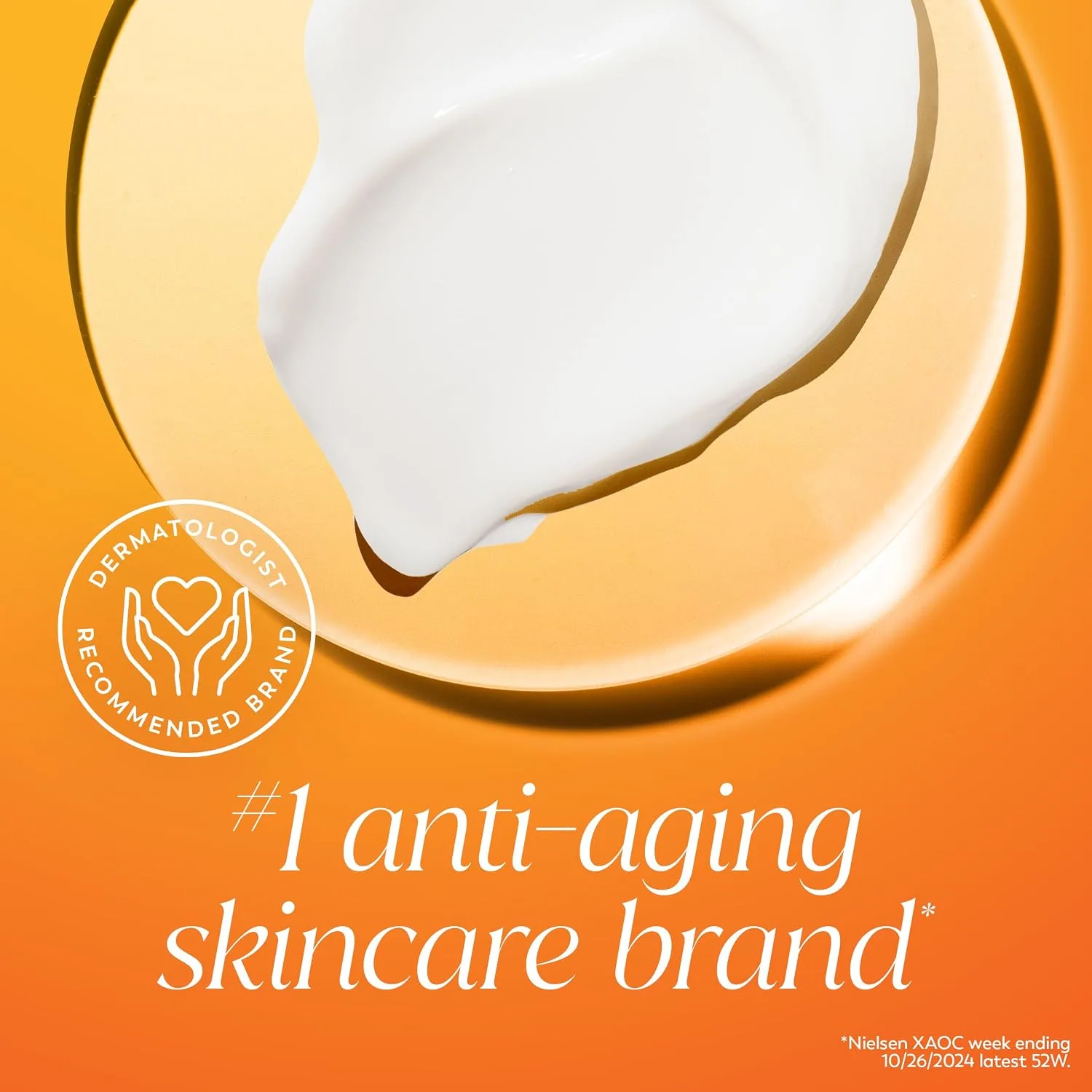 Olay, Vitamin C MAX Face Moisturizer, Brightening Cream for Women, Hydrating, Evens Tone, Dark Spot and Hyperpigmentation Reduction, Glowing Skin Care - Niaciniamide, Peptides, 1.7 Ounce