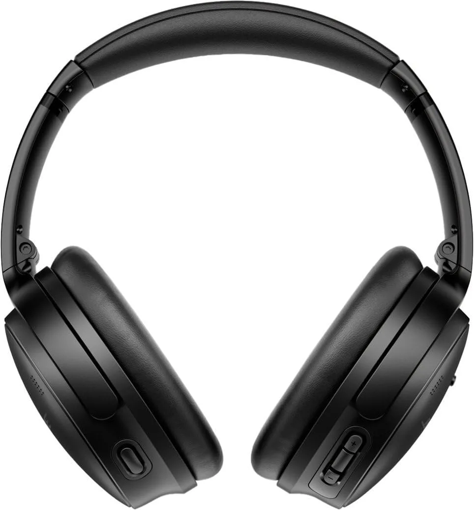 Bose QuietComfort 45 Bluetooth Wireless Noise Cancelling Headphones - Triple Black (Renewed)
