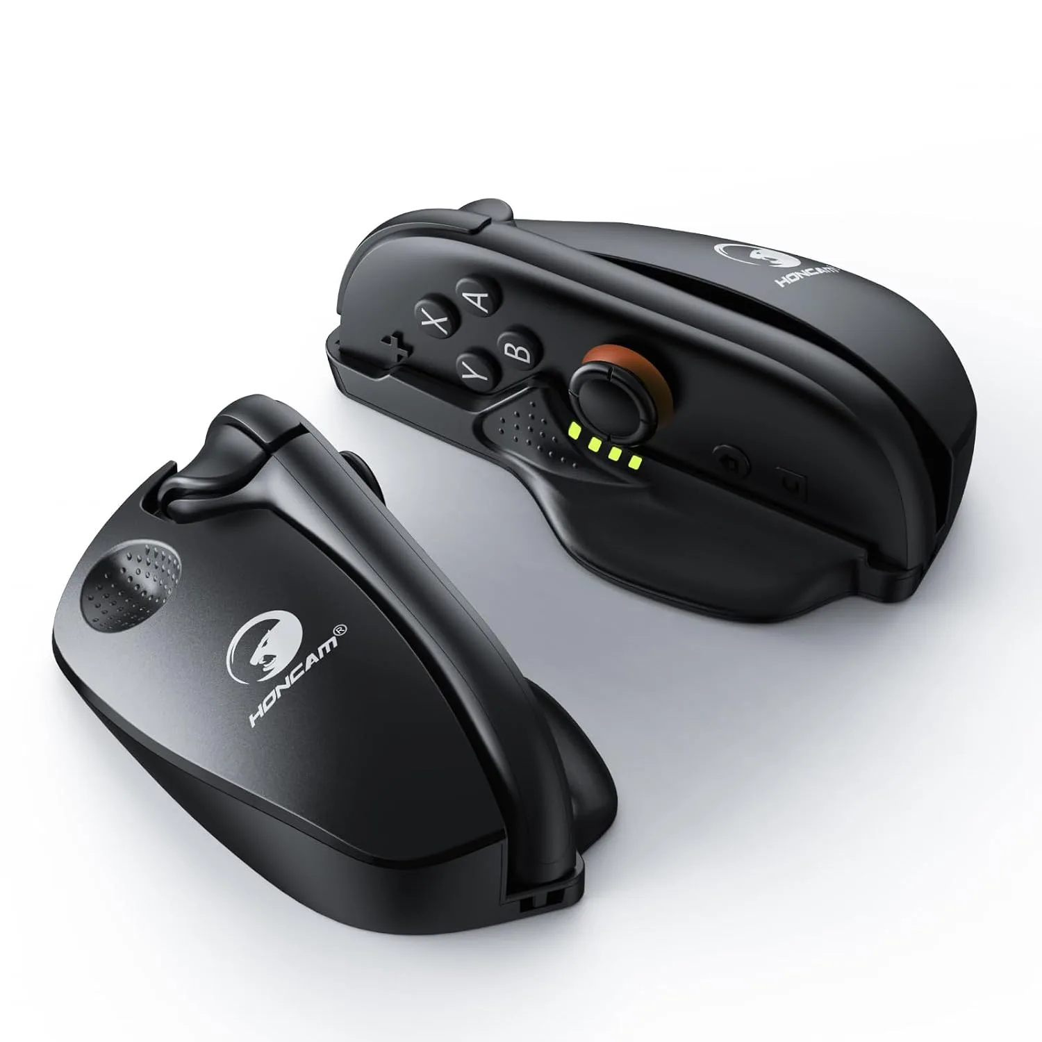 Grip para mouse HONCAM para Joycons Switch 2, pack 2 unidades