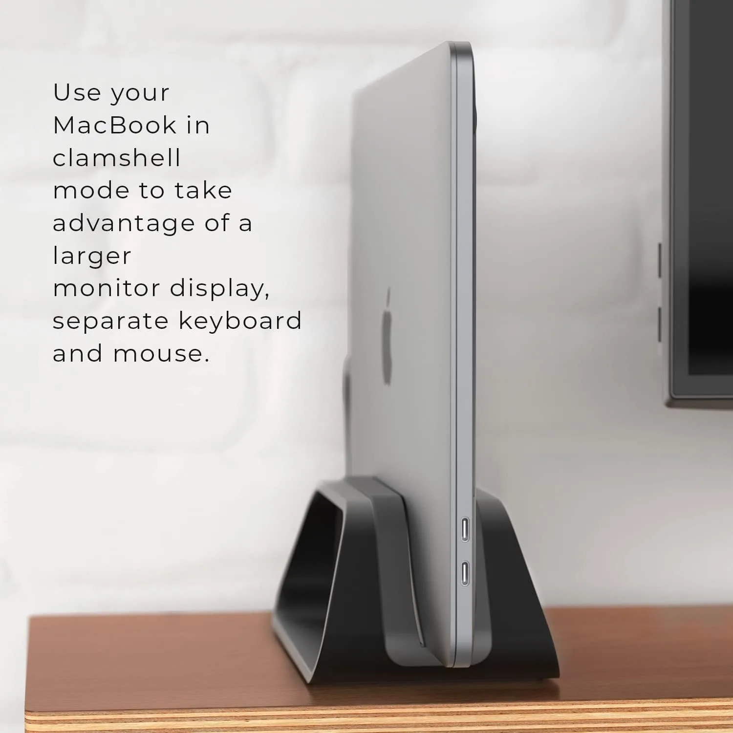 HumanCentric Vertical Laptop Stand Compatible with MacBook Pro & Air