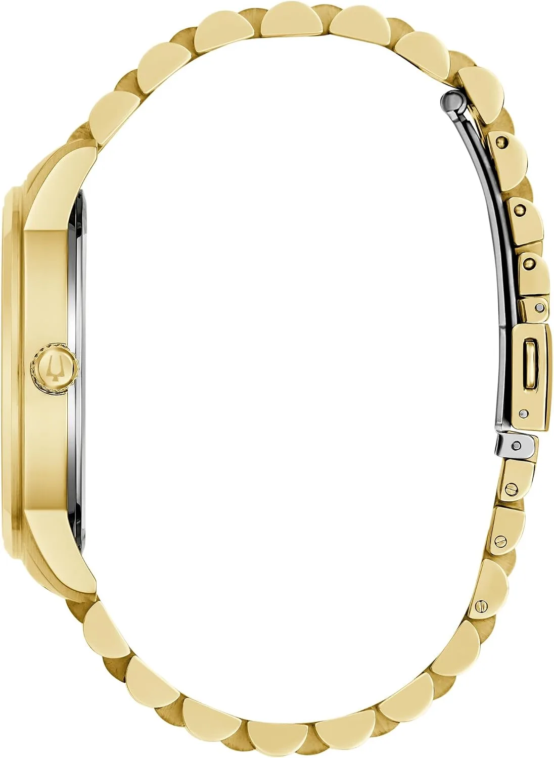 Bulova Men's Dress Classic Diamond Watch, 3-Hand Date Quartz Watch, Stainless Steel Bracelet, 41mm