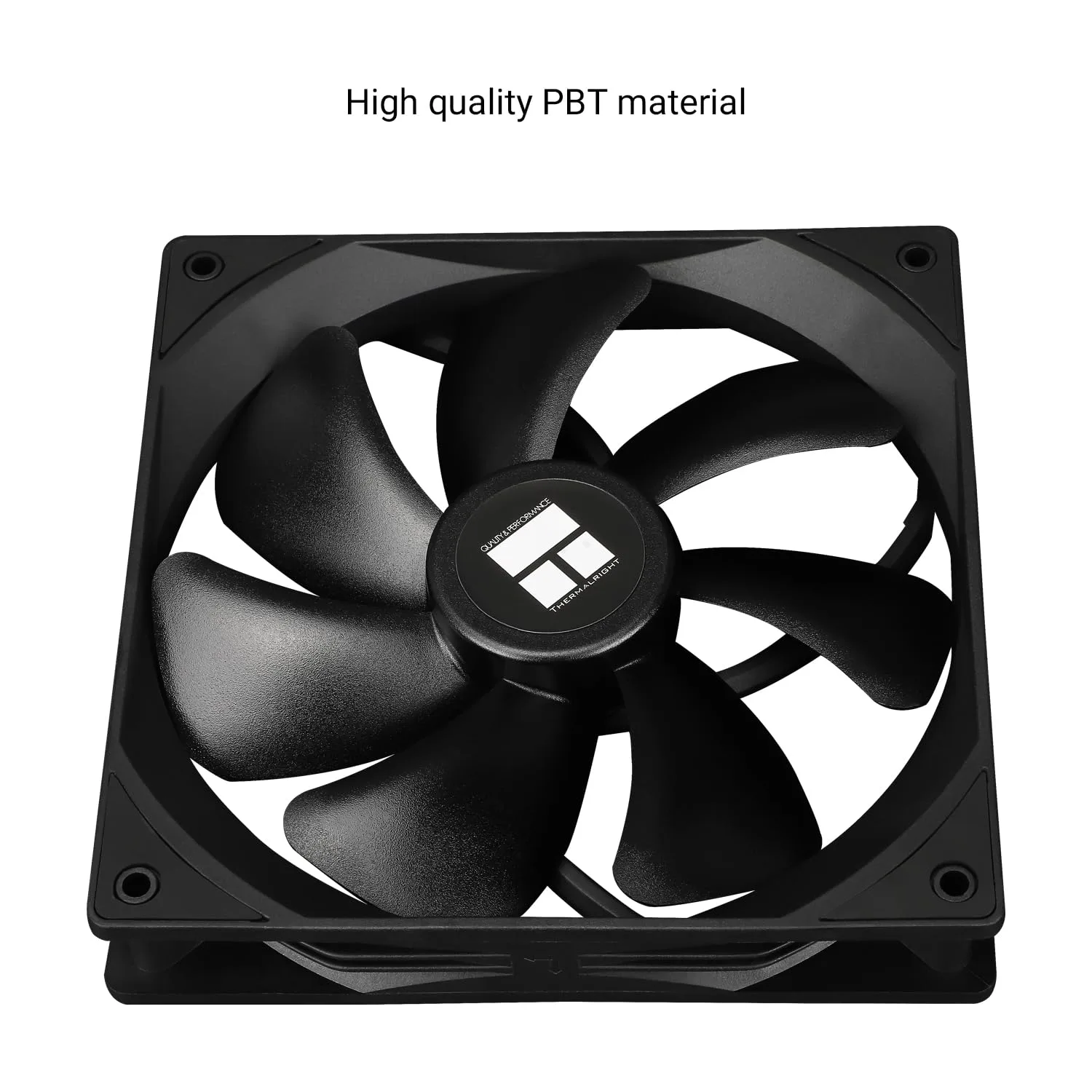 Thermalright TL-C14C CPU Cooling Fan 140mm, PWM Silent Computer Cooler With 1500RPM Speed, Black (TL-C14C)