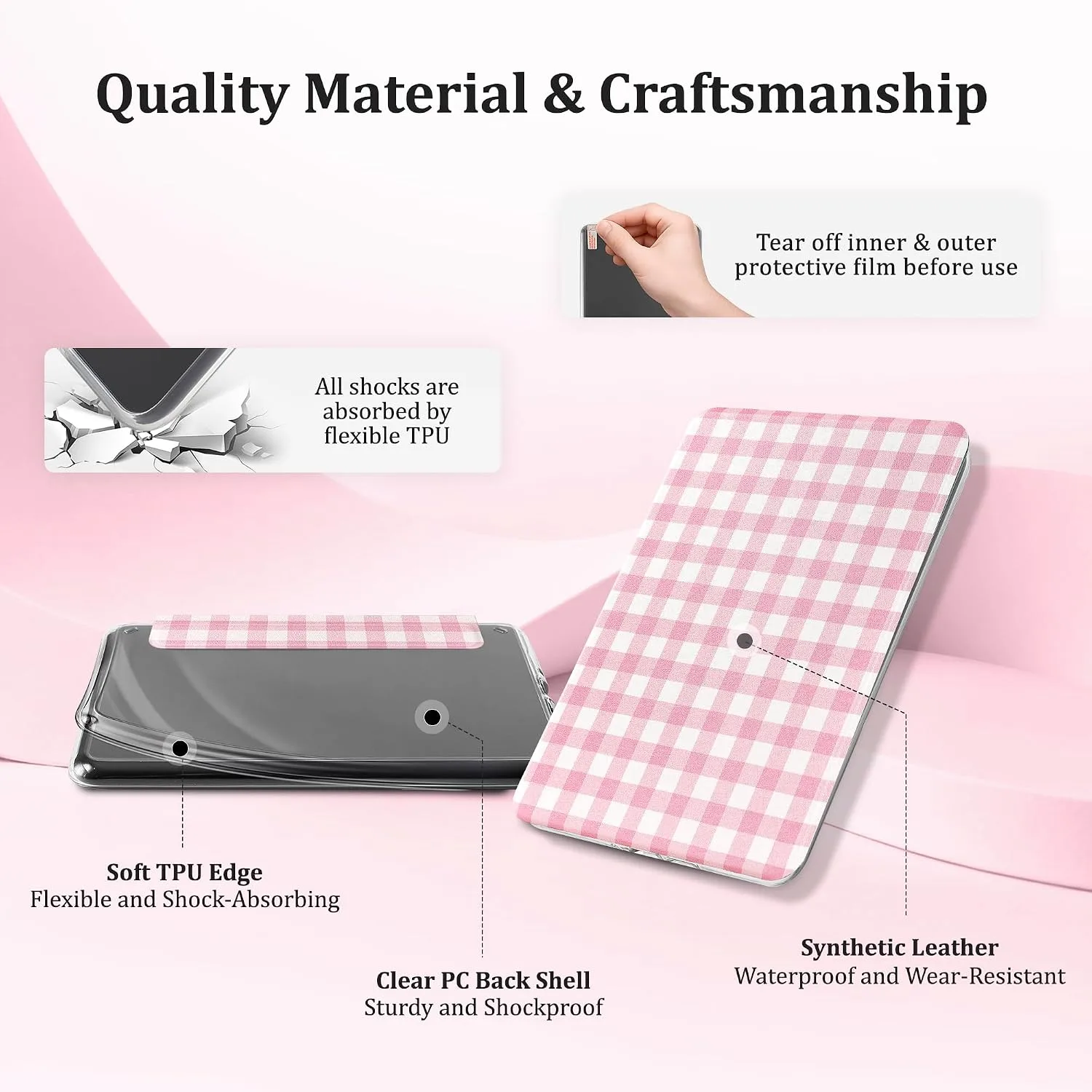 SESENSE Magnetic Case for 7'' Kindle Paperwhite 12th Gen 2024 & Colorsoft