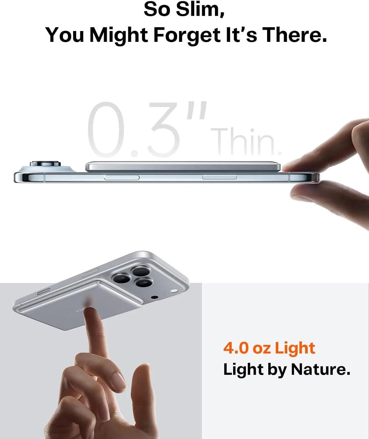 TORRAS MiniMag 5000mAh MagSafe iPhone 18 Pro Max Power Bank, Ultra-Slim
