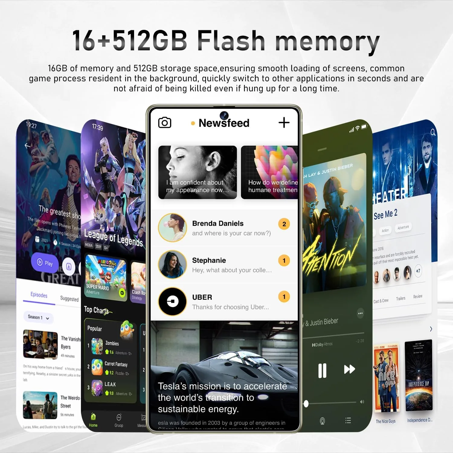 I25Ultra Unlocked Smartphone,16+512GB Unlocked Phone,6.9" HD+ Display,Built in Pen,Snapdragon 8 Gen3 7000mAh Dual Speakers 5G/Face ID/Fingerprint Lock/Dual SIM/GPS (White)